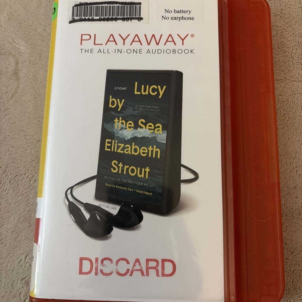 Playaway Audiobook Audio Book  Ex Library - Lucy By The Sea By Elizabeth Strout